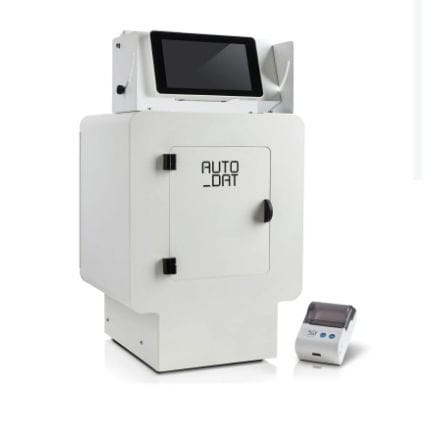 Laborautomatisierungssystem für Hämatologie-Analysatoren - AUTODAT - Diesse Diagnostica Senese - Barcode-Leser / Tisch