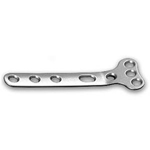 Kompressionsplatte für Radius - T-Plate 3.5 - Dieter Marquardt Medizintechnik  - distal / Metall