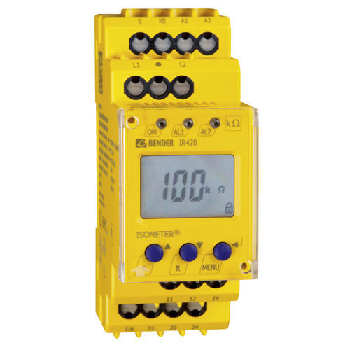 Steuerungs-Messgerät - ISOMETER® IR420-D4 - Bender - elektrische Sicherheit / für medizinische IT Systeme / automatisch