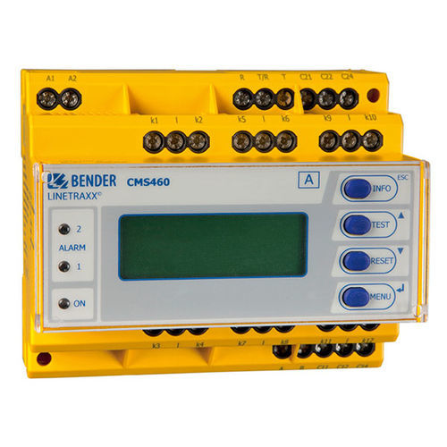 Isolationsüberwachungsgerät für OP-Säle - LINETRAXX® CMS460-D - Bender - für die Intensivstation / für medizinische Räume der Gruppe 2 / IEC 60364-7-710