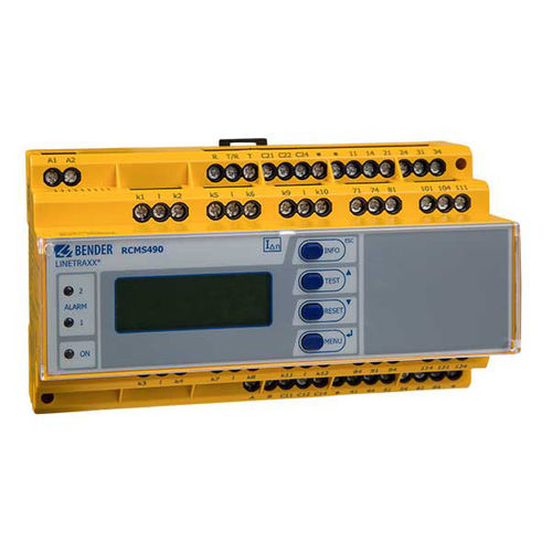 Messgerät / elektrische Sicherheit - LINETRAXX® RCMS490-D - Bender - für medizinische IT Systeme