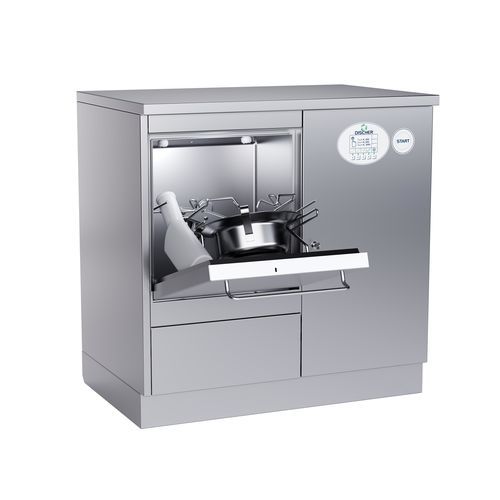 Einbau-Steckbeckenspüler - MASTER series - Discher Technik  - automatisch / Edelstahl
