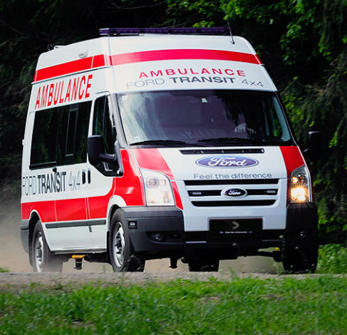 Ambulanz - Ford Custom - Dlouhy