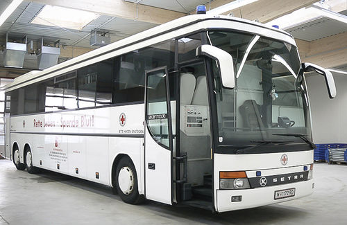Mobile Krankenstation / für Blutabnahmen - Dlouhy - Bus