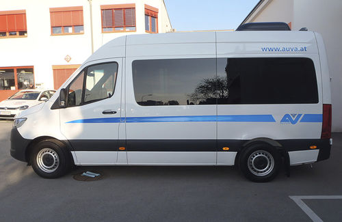 Fahrzeug für Personen mit eingeschränkter Mobilität / Kastenwagen - Mercedes-Benz Sprinter - Dlouhy - rückwärtiger Eingang