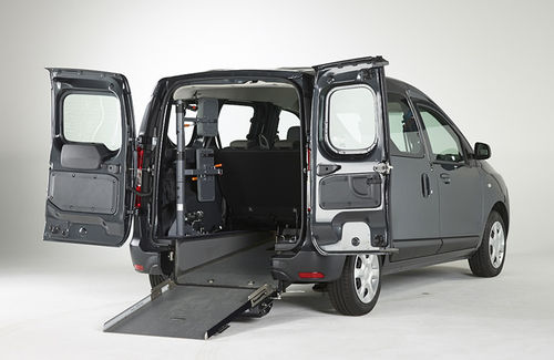 Fahrzeug für Personen mit eingeschränkter Mobilität / Kastenwagen - Dacia Dokker - Dlouhy - rückwärtiger Eingang