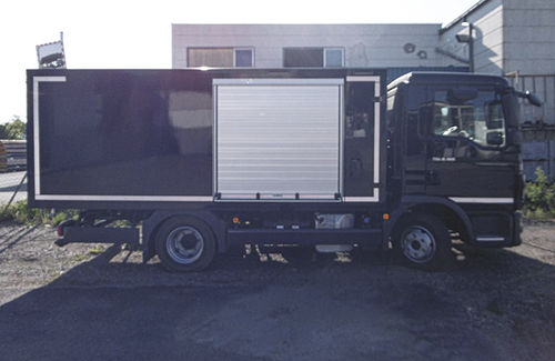Mobile Krankenstation / für Leichen - Dlouhy - mit Kofferaufbau