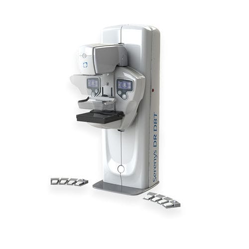 Mammographiegerät / digital für Mamma-Tomosynthese - SERENYS DR DBT - DMS Imaging - für stereotaktische Brustbiopsie