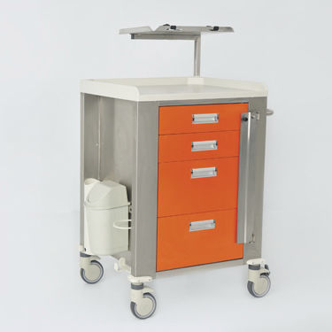 Medizinischer Wagen - 90108302 - DOLSAN MEDICAL - Notfall / Medikamenten / zur Medikamentenausgabe