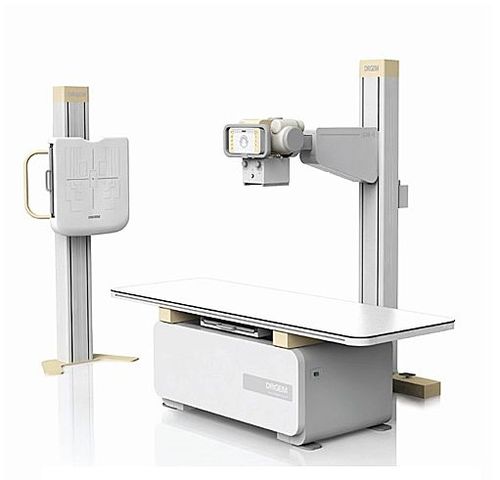 Digitales Röntgensystem - GXR-SD  - DRGEM  - für multifunktionale Röntgenaufnahmen / mit bodenstehendem Bucky