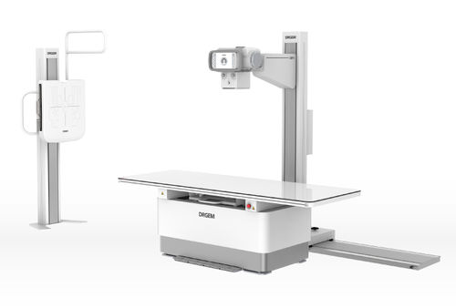 Digitales Röntgensystem - GXR-S - DRGEM  - analog / für multifunktionale Röntgenaufnahmen / mit bodenstehendem Bucky