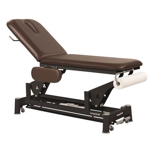 Untersuchungsliege für Physiotherapie - C5634 series - Ecopostural - elektrohydraulisch / mit verstellbarer Rückenlehne / auf Rollen