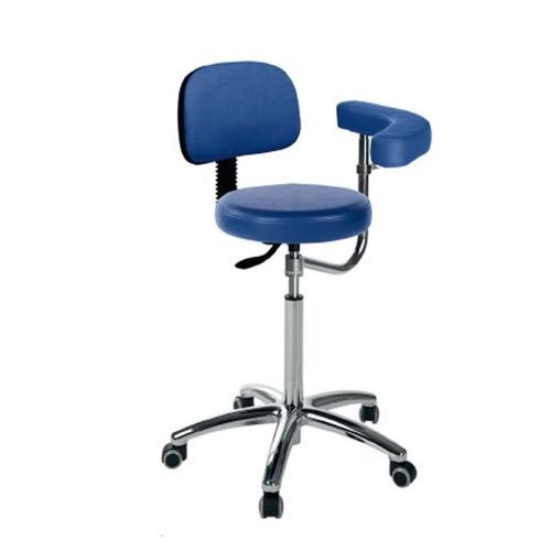 Hocker für Gesundheitseinrichtungen - S5654 series - Ecopostural - höhenverstellbar / auf Rollen / mit Rückenlehne