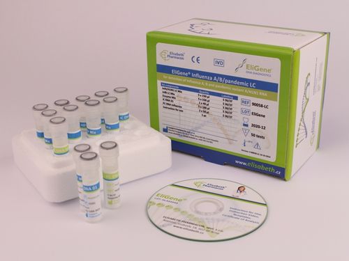 Grippe-Testkit - EG-90058-LC	 - Elisabeth Pharmacon spol  - Influenza A / Influenza B / A H1N1