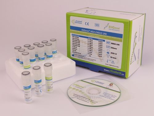 Testkit für Herpes - EG-90062-UNI - Elisabeth Pharmacon spol  - HSV / für Kliniken / Serum