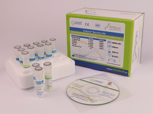 Testkit für Lyme-Krankheit - EG-90024-UNI - Elisabeth Pharmacon spol  - Borrelia burgdorferi / Borrelia afzelii / Borrelia burgdorferi