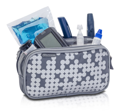 Tasche für Diabetikerset - EB14.007 DIA'S DOTS - ELITE BAGS - tragbar / isotherm