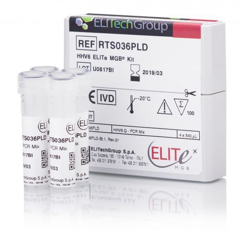 Testkit für Herpes - RTS036PLD - ELITech Group  - Humanherpesvirus Typ 6 / Plasma / Vollblut