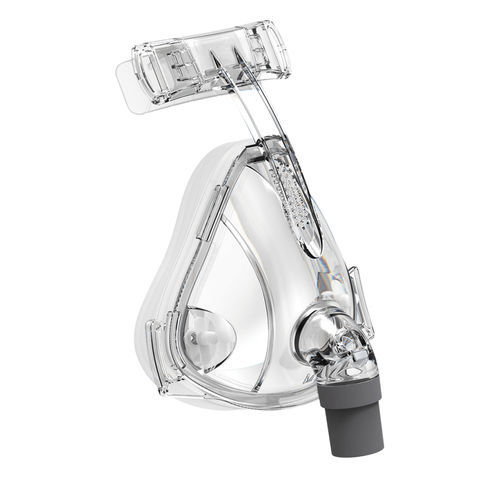 Nichtinvasive Maske für künstliche Beatmung - F2  - Elmaslar - CPAP-Therapie / für nicht-invasive Beatmung / transparent