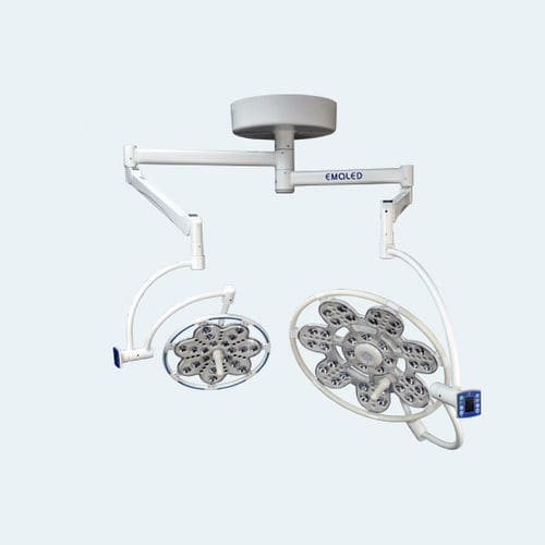 Deckenmontierte OP-Leuchte - 560/300 - EMALED - LED / für Veterinärmedizin / mit 2 Armen