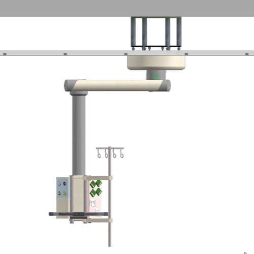 Deckenmontierter Verteilerarm - Basic AN1 - EMALED - Anästhesie / mit Einfacharm