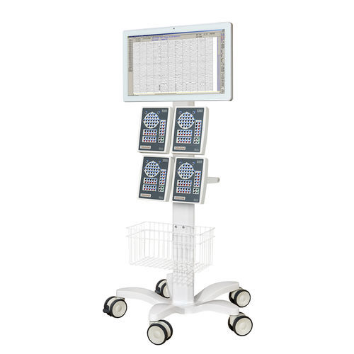 EEG-System / 160 Kanäle - Sienna - EMS Biomedical - Langzeit-EEG / mit Rollgestell