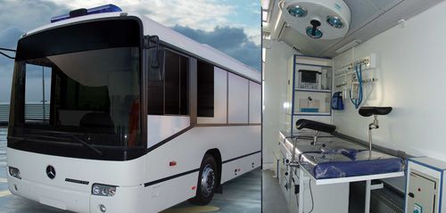 Mobile Krankenstation / Krankenhauspflege - EMS Mobil Sistemler - Bus