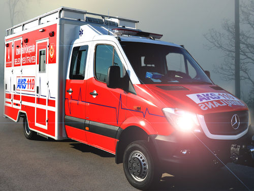 Rettungswagen - EMS Mobil Sistemler - mit Kofferaufbau / Typ B / Diesel