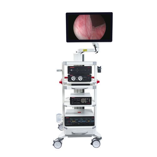 Endoskopie-Wagen / für endoskopisch-urologische Chirurgie - Economy  - EndoMed Systems