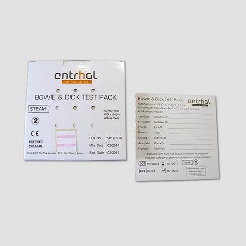 Sterilisations-Testkit - Entrhal Medical   - Bowie-Dick