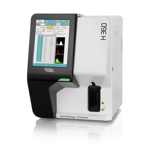 Automatischer Hämatologie-Analysator - H 360 - ERBA Diagnostics Mannheim - Tisch / 22 Parameter / mit 3-teiliger Differenzierung