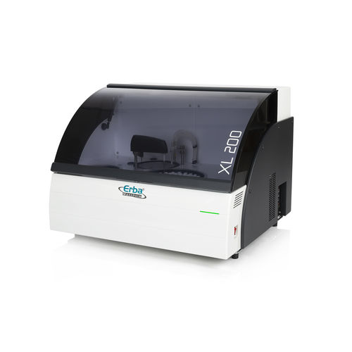 Automatisches biochemisches Analysegerät - XL 200 - ERBA Diagnostics Mannheim - für klinische Diagnose / Tisch / kompakt