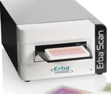 Mikroplatten-Reader / Absorbanz - ErbaScan - ERBA Diagnostics Mannheim - Mikrobiologie / 96 Well