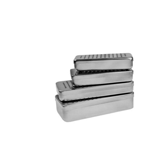 Sterilisierkassette für Instrumente - ES serie - Ermis MedTech GmbH - perforiert / Edelstahl