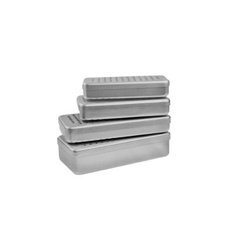 Sterilisierkassette für Instrumente - ER series - Ermis MedTech GmbH - perforiert / Aluminium