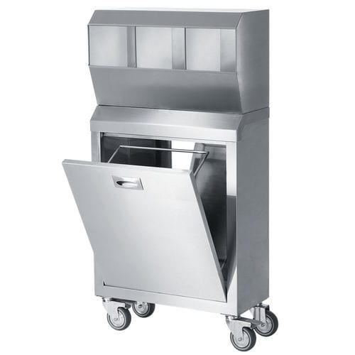 Schrank für Überschuhe - ER-125 series - ERYIGIT Medical Devices  - für Krankenhaus / mit Regal / auf Rollen