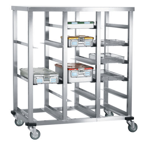Wagen für Sterilisationscontainer - ER-1375 - ERYIGIT Medical Devices  - für Sterilisationskörbe / Mehrzweck / Lager