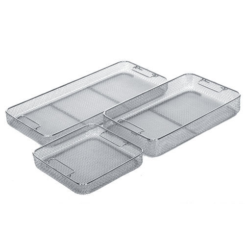 Sterilisationskorb für Instrumente - ER-1425 - ERYIGIT Medical Devices  - Aluminium / vergittert / perforiert