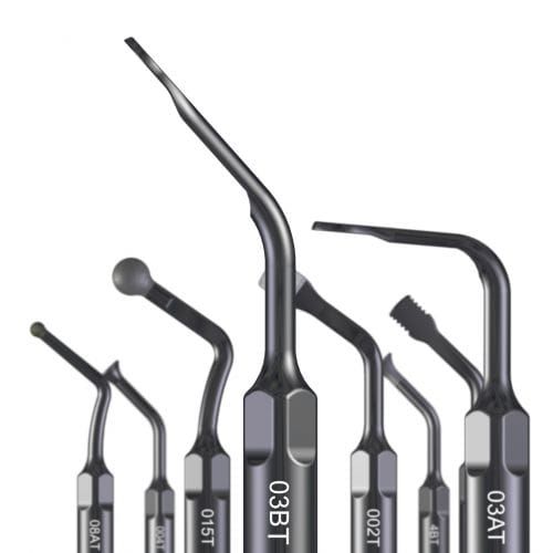Piezoelektrischer Ultraschalleinsatz - ES0 series - ESACROM   - für Zahnchirurgie / für Implantologie / diamantbeschichtet