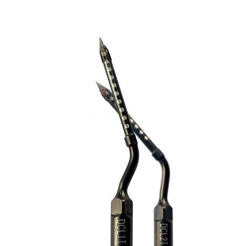 Piezoelektrischer Ultraschalleinsatz - ES0DCL series - ESACROM   - für Zahnchirurgie / Einsatzkit