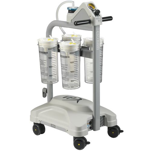 Pneumatische chirurgische Absaugpumpe - VPX45 - Eschmann - für kleine Chirurgie / auf Rollen