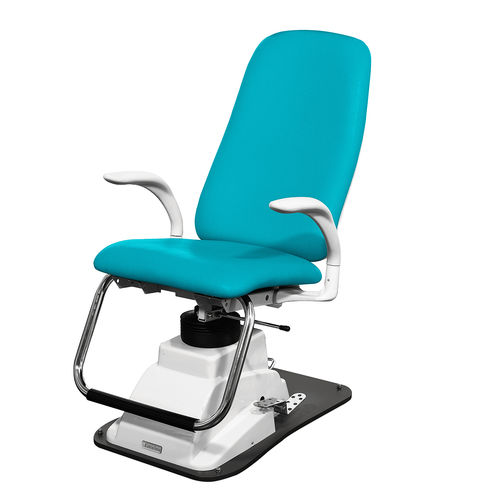 HNO-Untersuchungsstuhl - OtoP/i Elegance - Euroclinic MediCare Solutions - hydraulisch / 2 Ebenen / blau