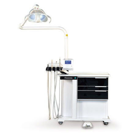 Podologie-Arbeitsstation - TS - Euroclinic MediCare Solutions - mit Licht / mit Regal / kompakt