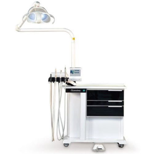 Podologie-Arbeitsstation - S - Euroclinic MediCare Solutions - mit Licht / mit Regal / kompakt