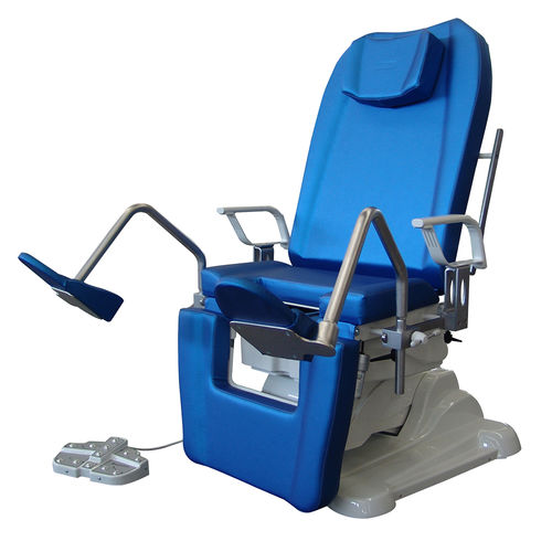 Urologie-Untersuchungsstuhl - Suprema U-500 - Euroclinic MediCare Solutions - elektrisch / auf Rollen / Trendelenburg