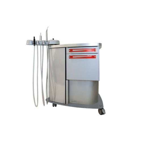 Podologie-Arbeitsstation - Caprice - Euroclinic MediCare Solutions - mit Licht / mit Regal / kompakt