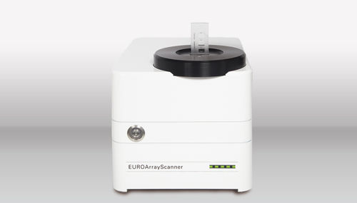 Scanner für Mikroarray Probenträger - EUROIMMUN Medizinische Labordiagnostika AG - automatisch / Fluoreszenz