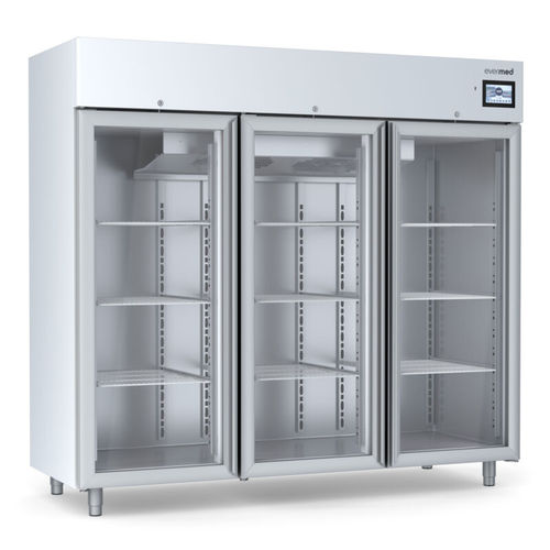 Kühlschrank für Apotheken - MPR 2100  - EVERmed  - vertikal / mit 3 Türen / mit Glastür