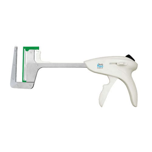 Lineares chirurgisches Klammergerät - OLS-V - Evomed Group - für gastrointestinale Chirurgie / Einweg / Schneid