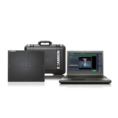 Erfassungssystem für Veterinärradiographie - X-DR Portable Case L WiFi  - Examion - tragbar